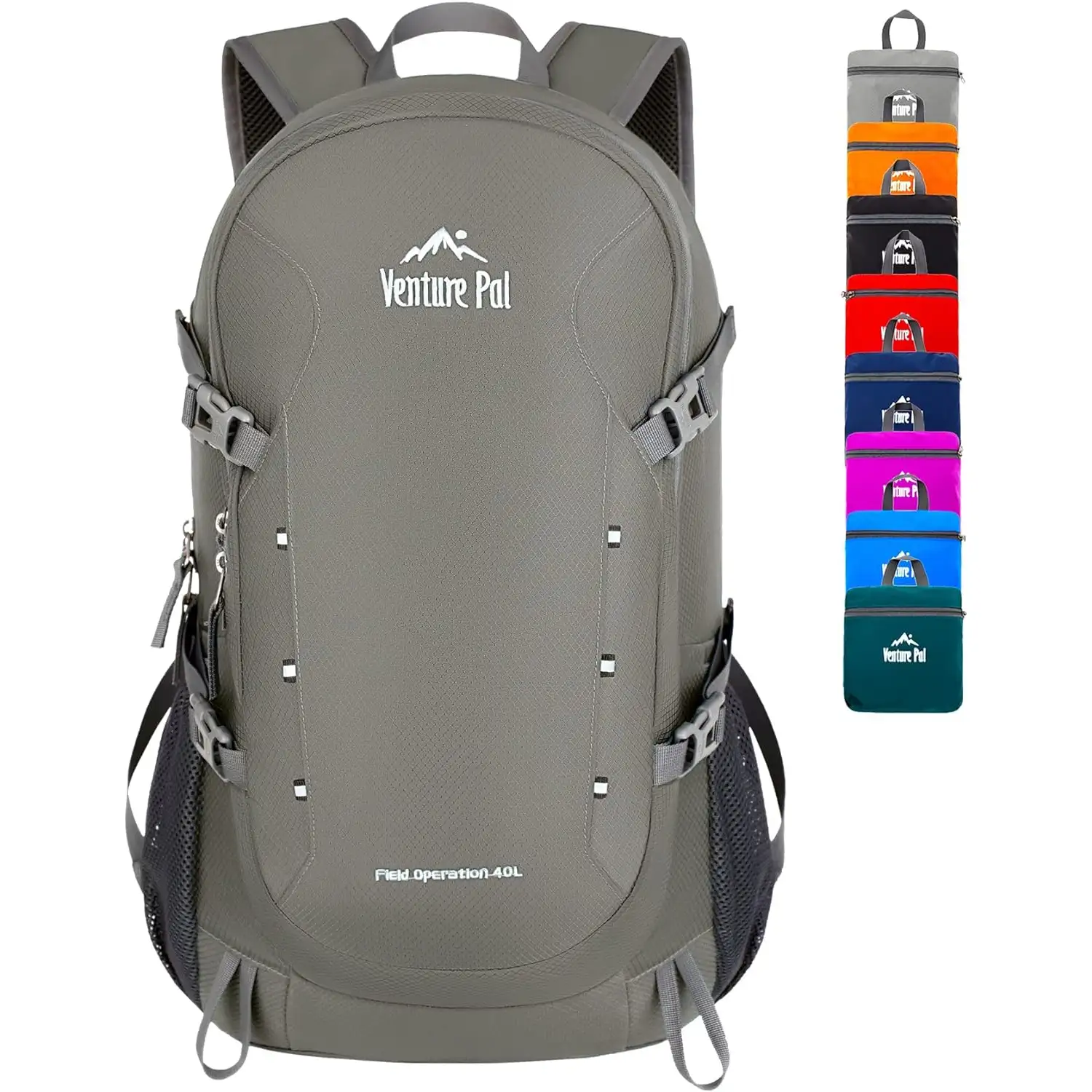 Venture Pal 40L Lightweight Packable Travel Hiking Backpack Daypack - 1